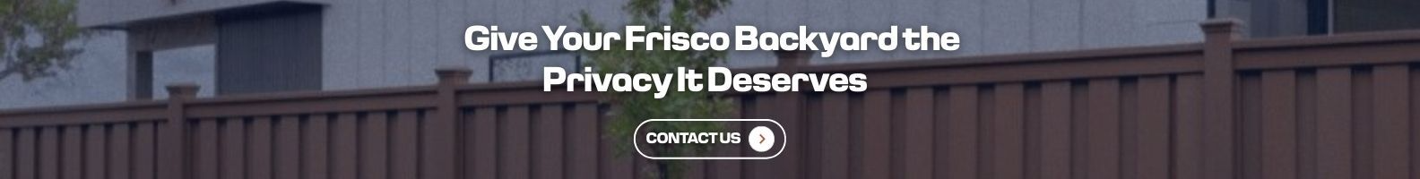 Privacy backyard fence