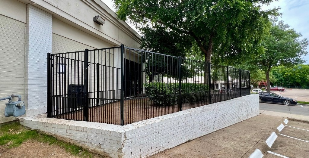 Residential Wrought Iron Fence