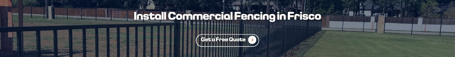 Get Commercial Fence Quote