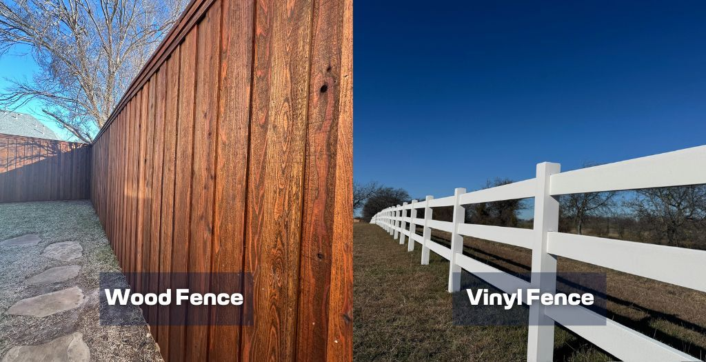 Vinyl vs Wood Fencing