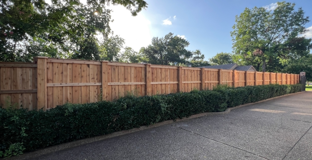 Wood Fencing Installation