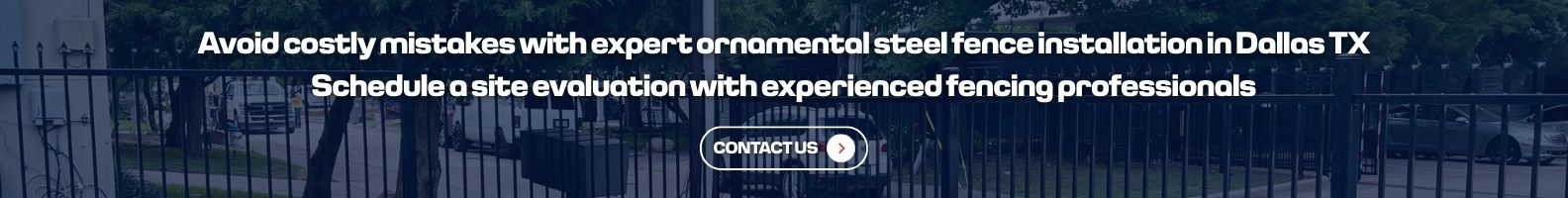 Ornamental Steel Fencing Quote Dallas