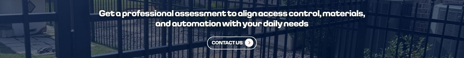 Contact Us for Driveway Gate Installation