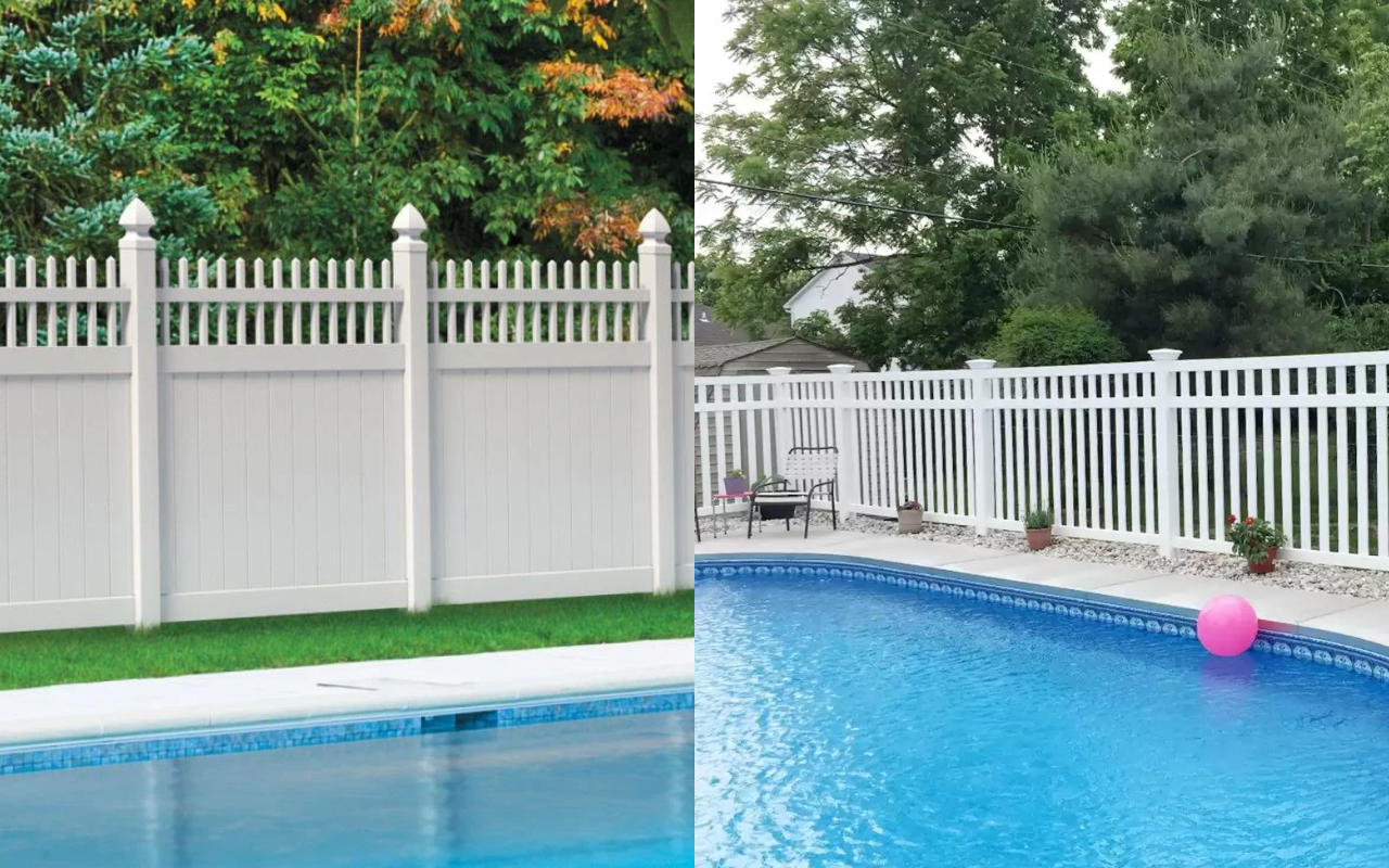  Vinyl Pool Fence
