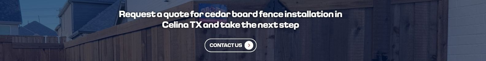 Cedar Board Fence Installation Estimate