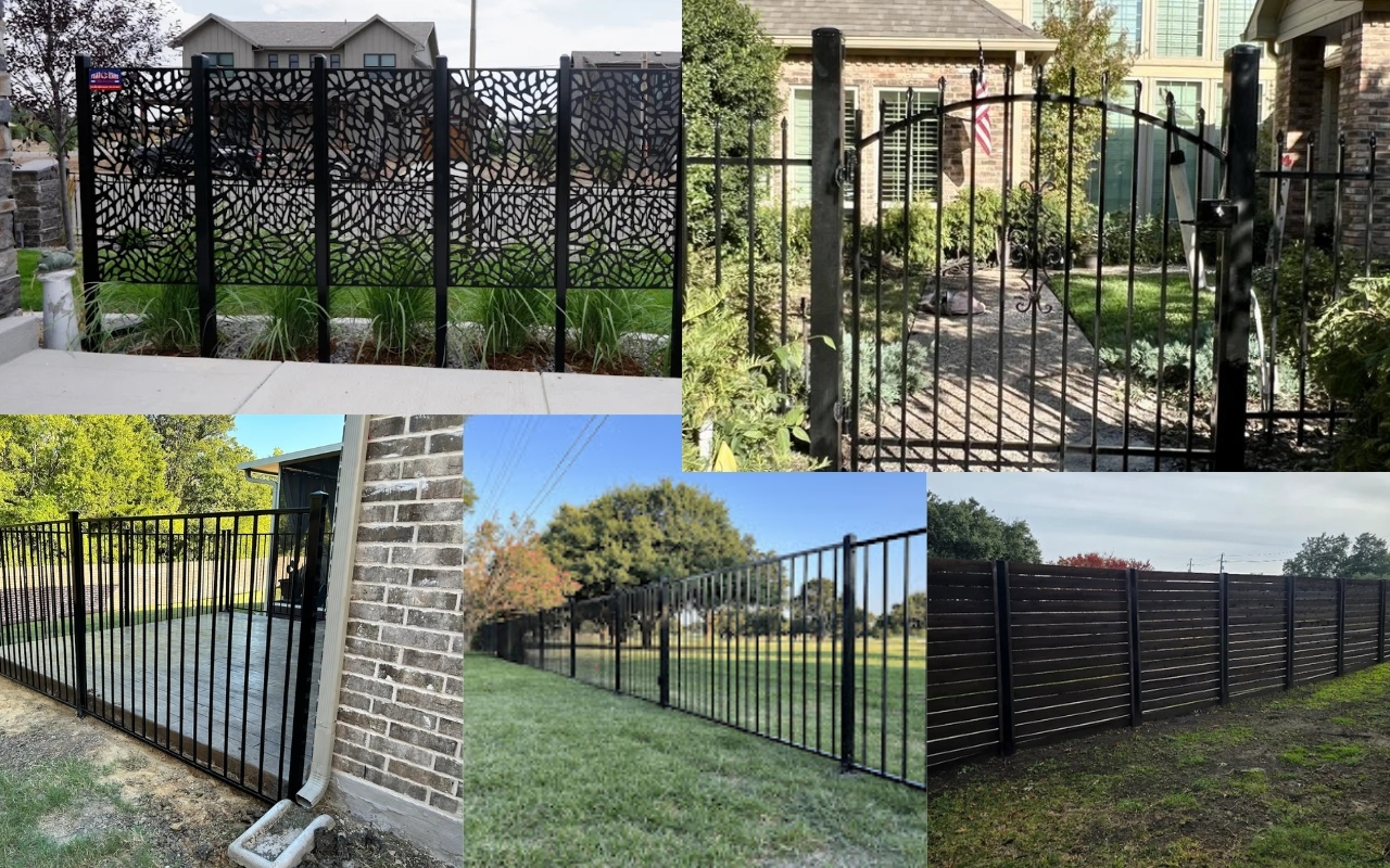 Wrought Iron Fence Design