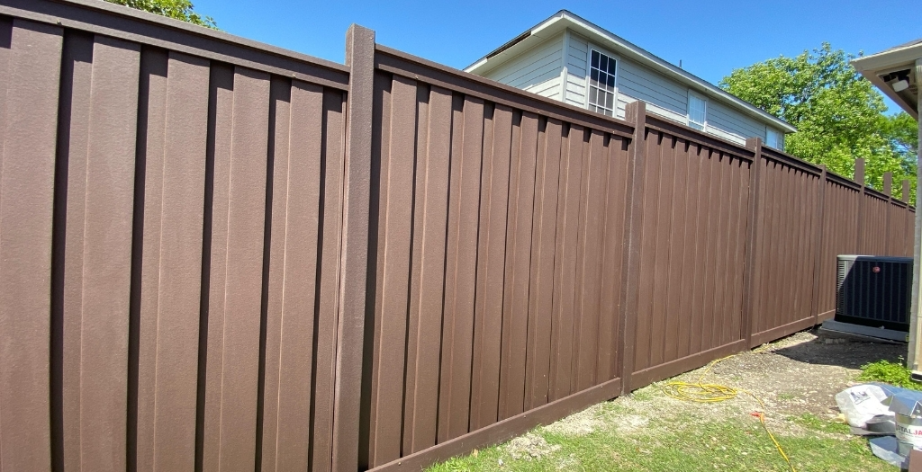 Composite Fencing Installation