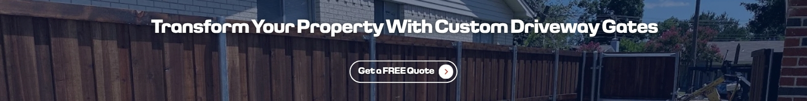 Contact for Custom Gate Quote