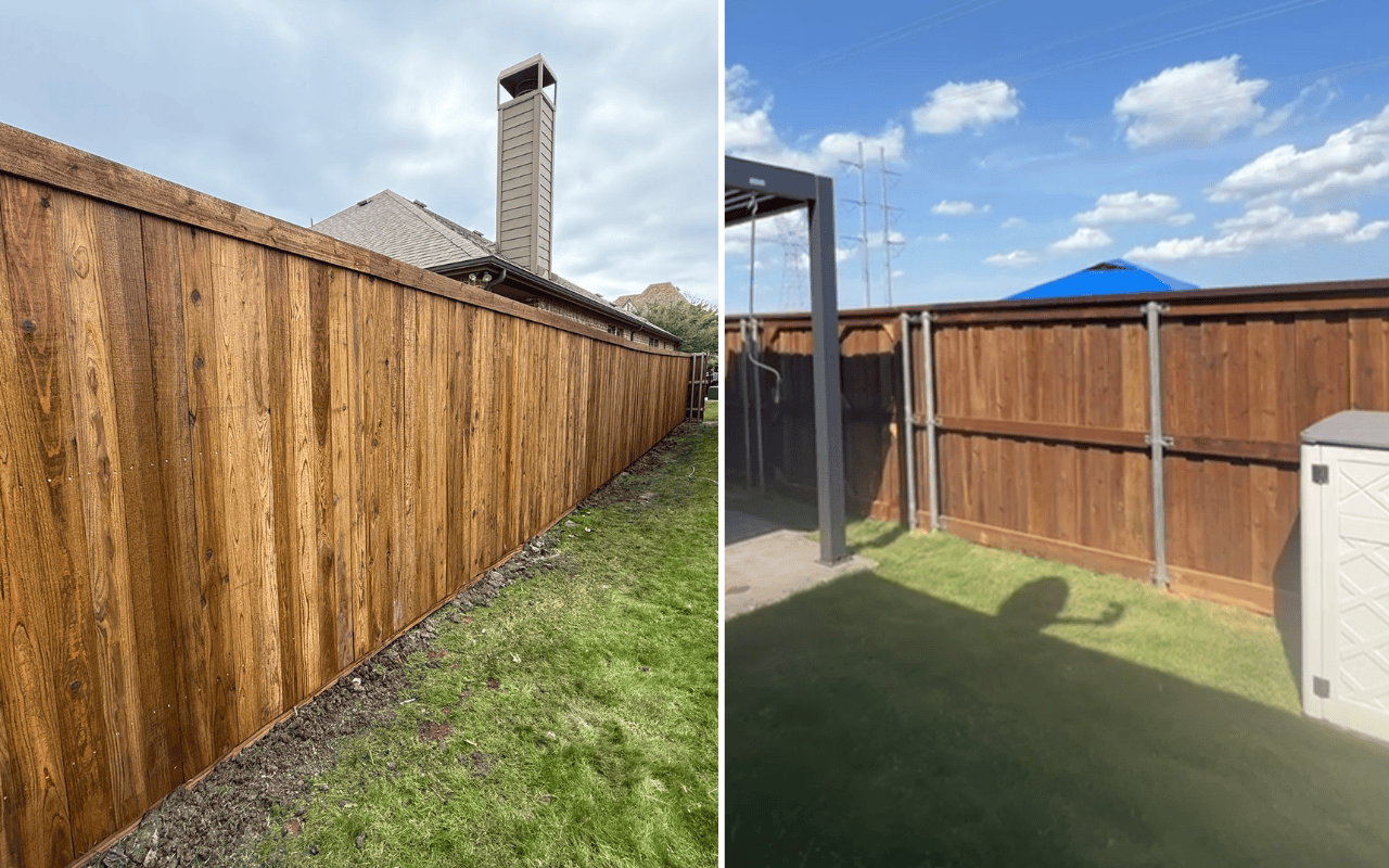Wood Fence Installation
