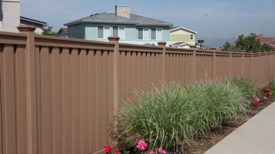 Trex Seclusions Fence Saddle Brown