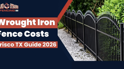 Wrought iron fence frisco
