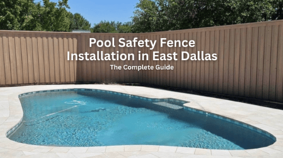 Pool Safety Fence in East Dallas