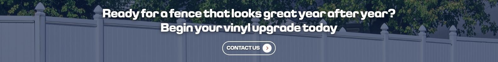 Vinyl fence installation