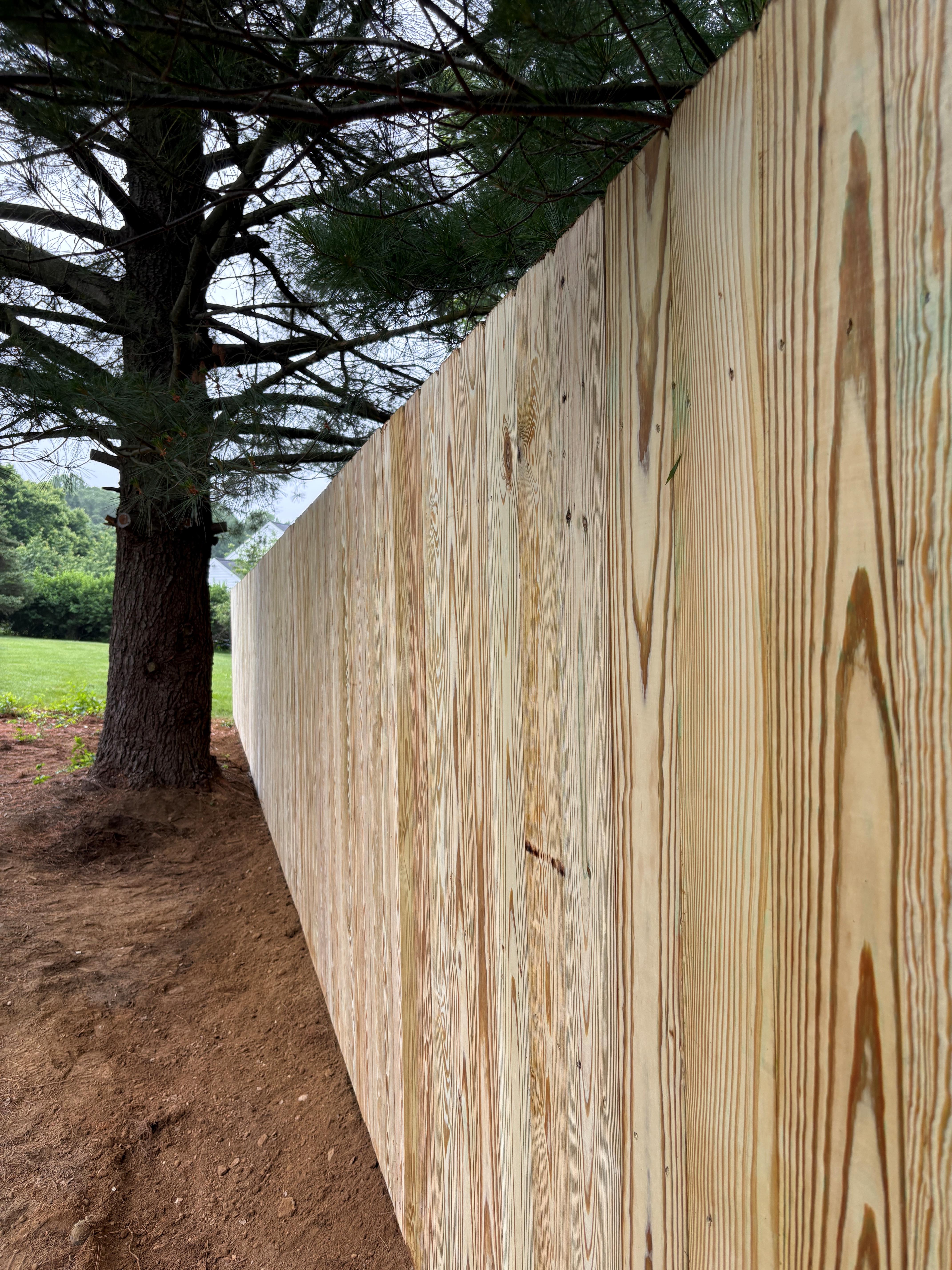 Wood Privacy Fence Gallery