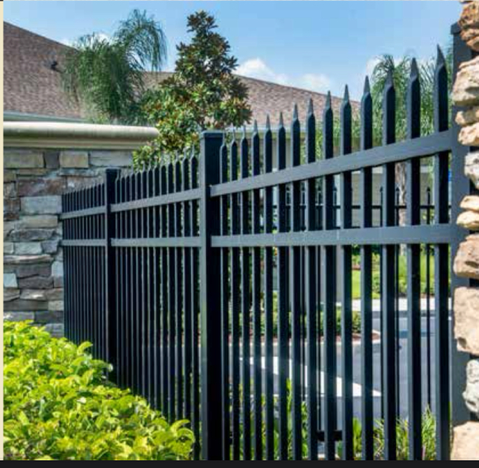 Black Aluminum - Antebellum - Pressed Spear