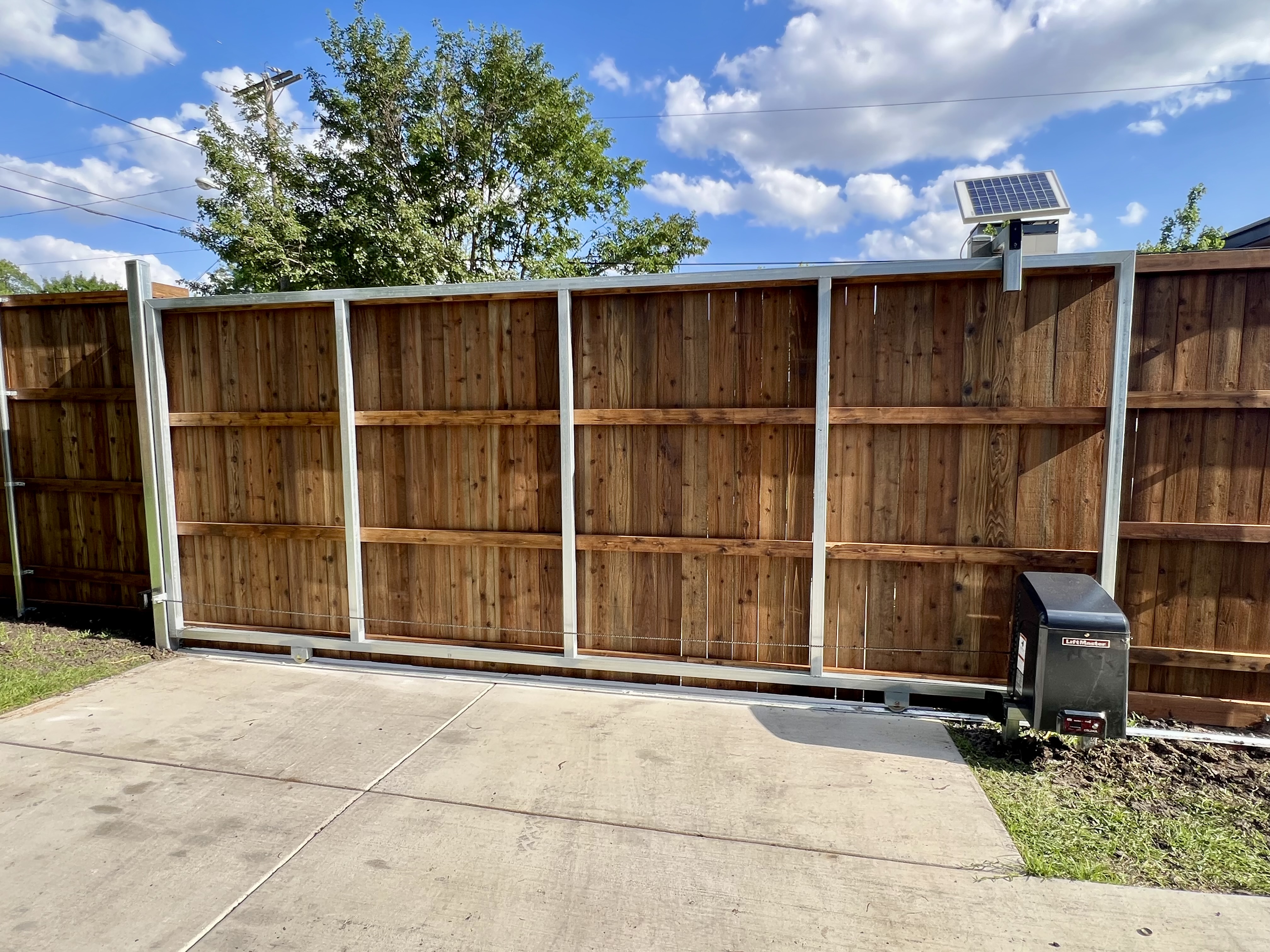 Automatic Sliding Gate - Driveway Gate - Dallas