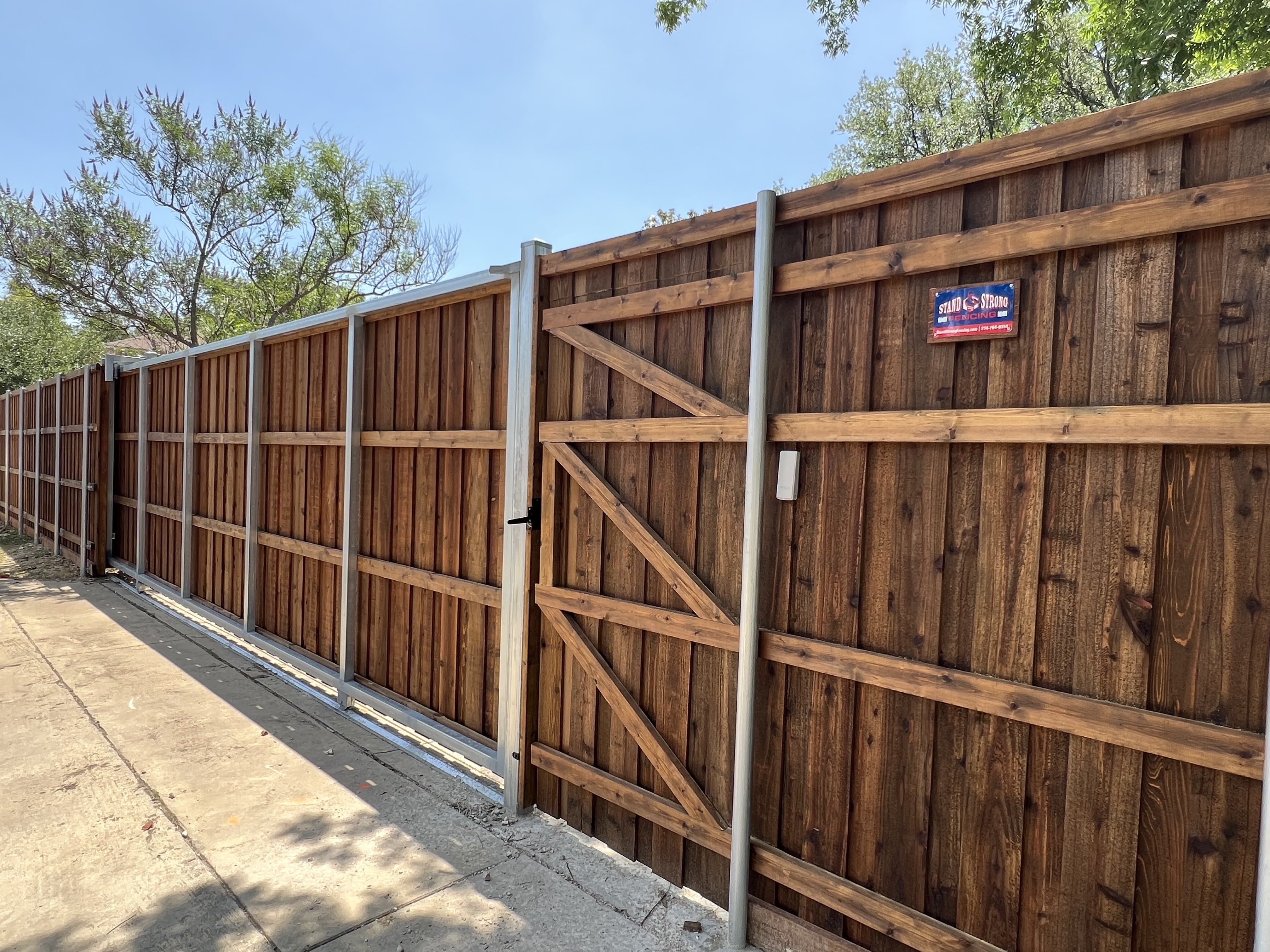 Automatic Sliding Gate - Driveway Gate - North Dallas