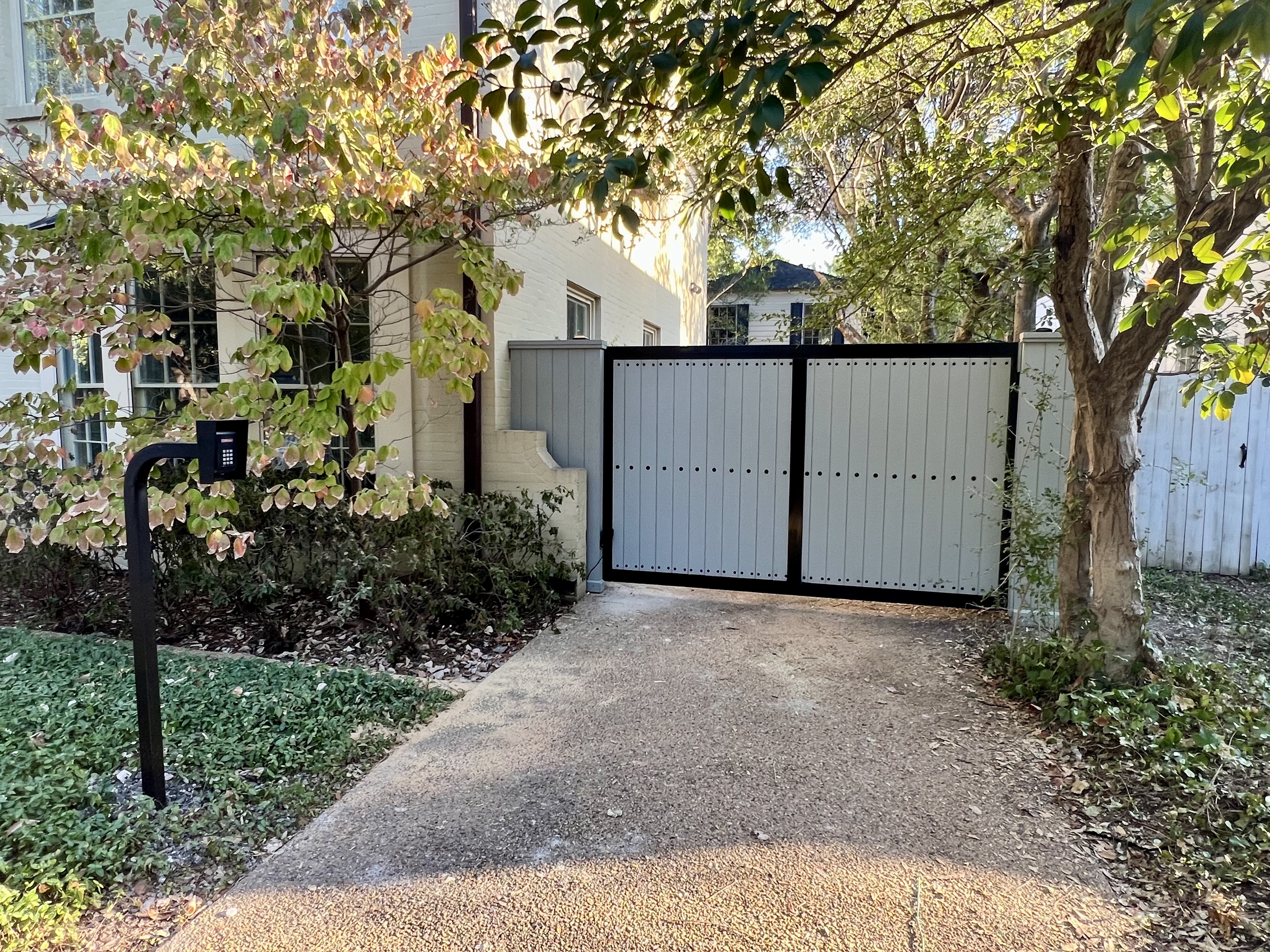 Custom Automatic Swing Gate - Driveway Gate - Highland Park - Dallas