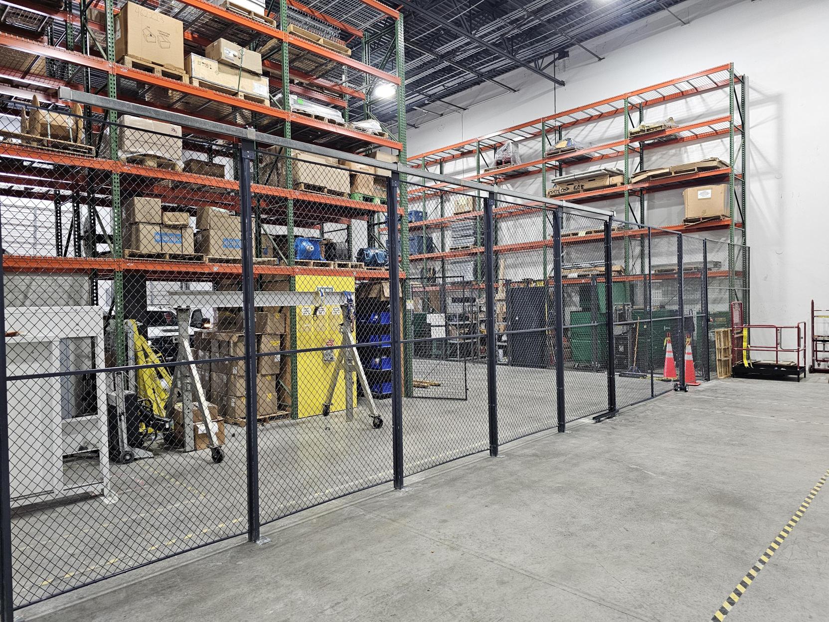 Commercial Warehouse Fence - Irving, TX