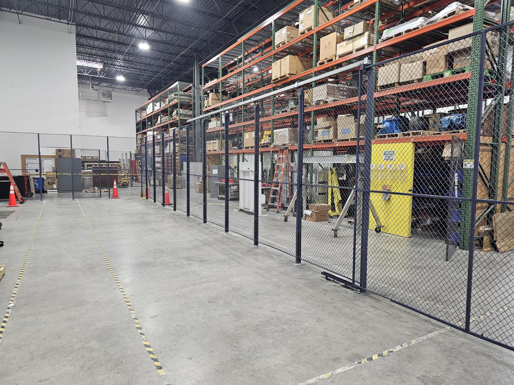 Commercial Warehouse Fence - Irving, TX