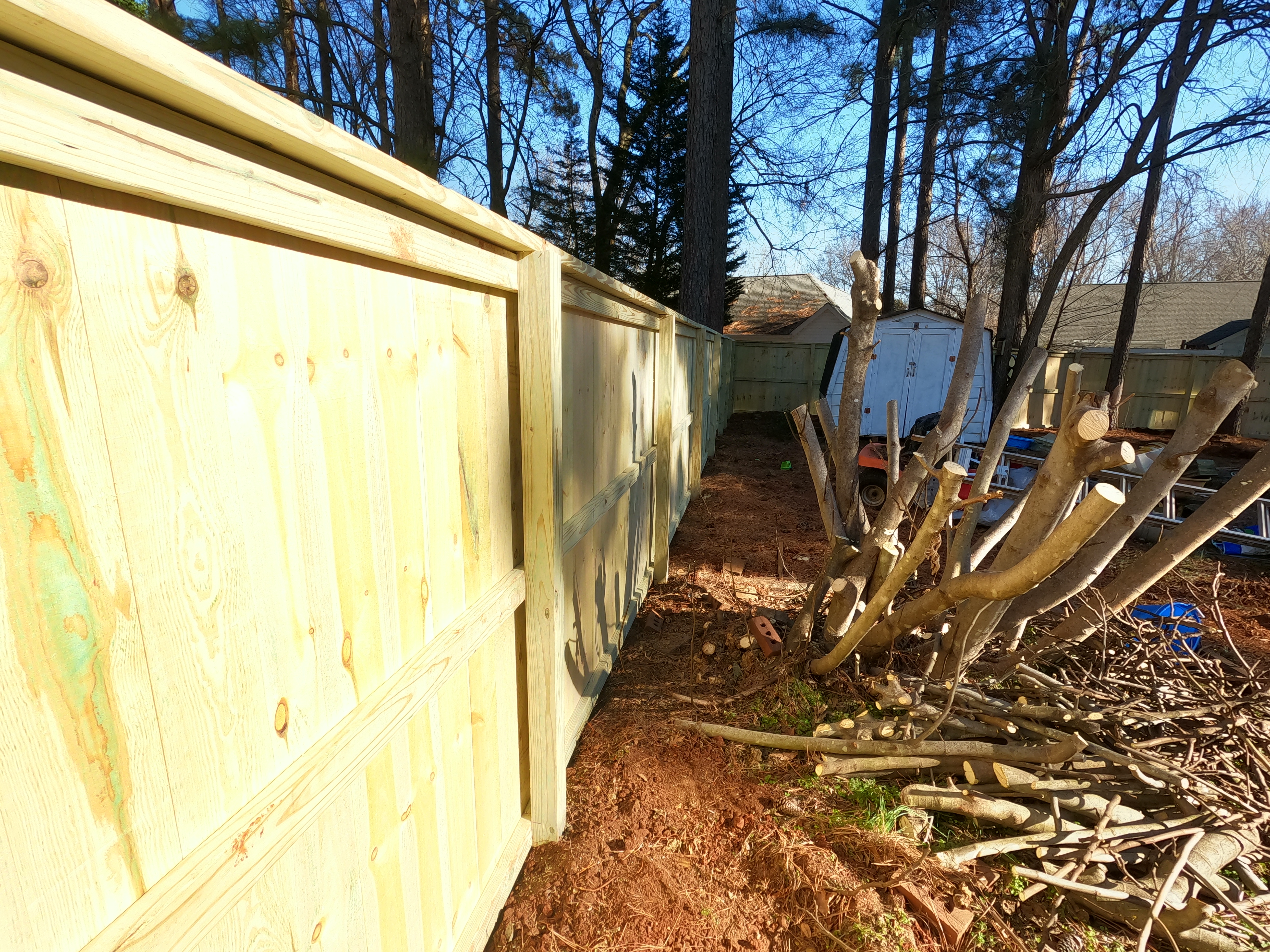 6' Privacy - Cap & Trim Fence - Table Top