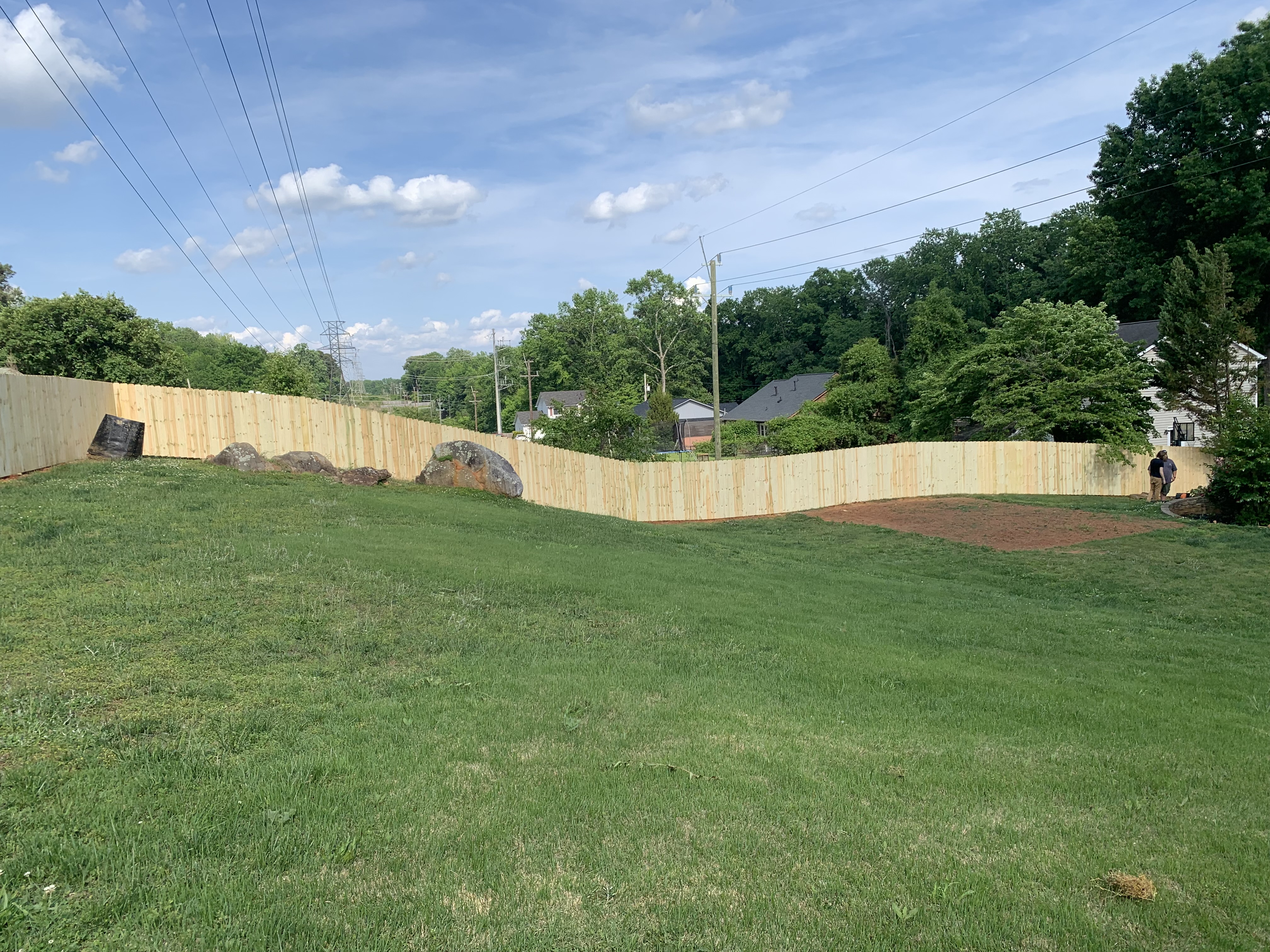 Privacy Fence Gastonia - Rolling Fence