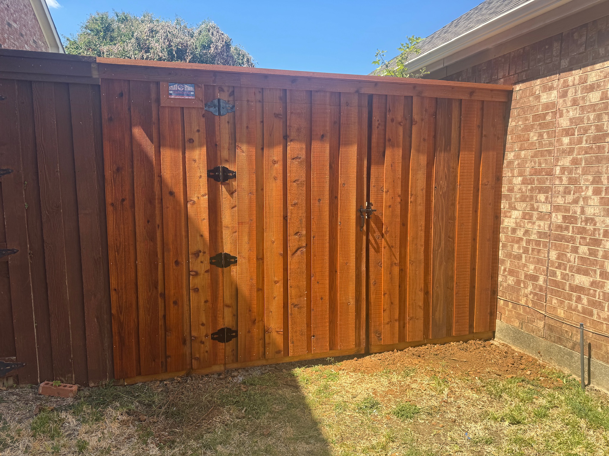 Custom Stain - Redwood