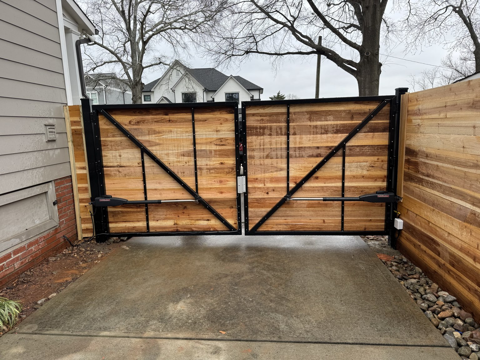 Custom Steel Powder Coated Gate Frame