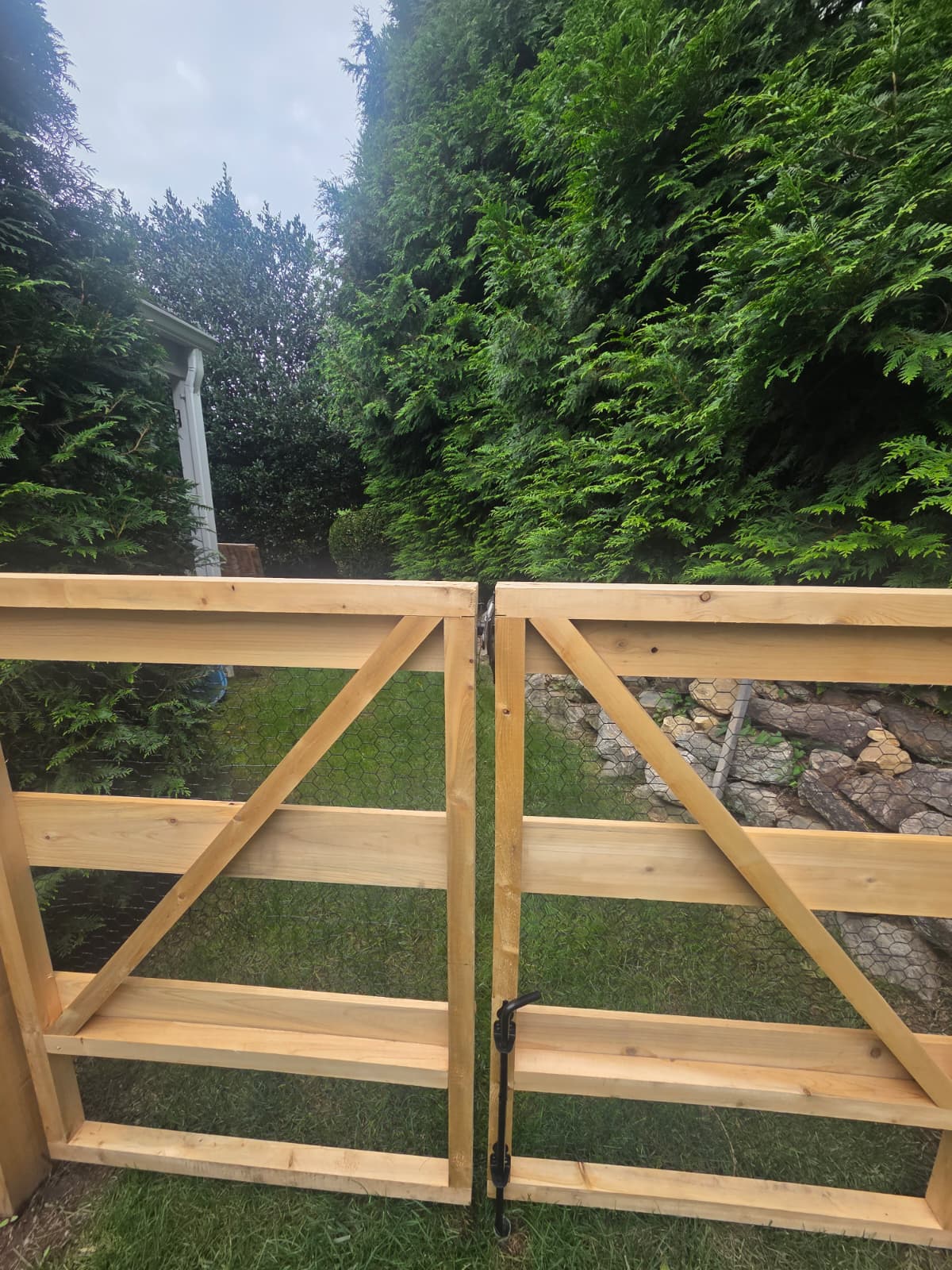 New fences and gates installation