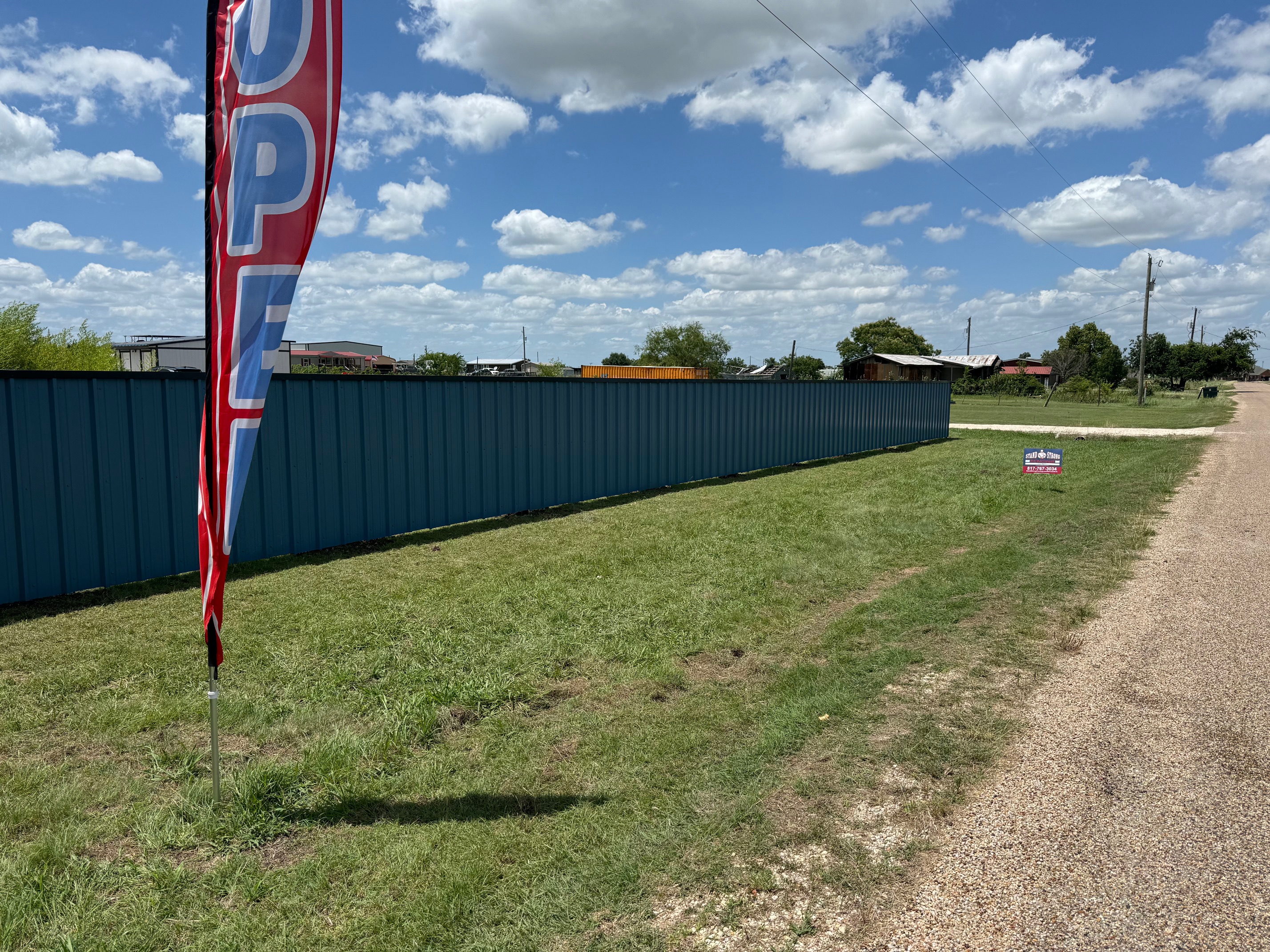 R-Panel Metal Fencing