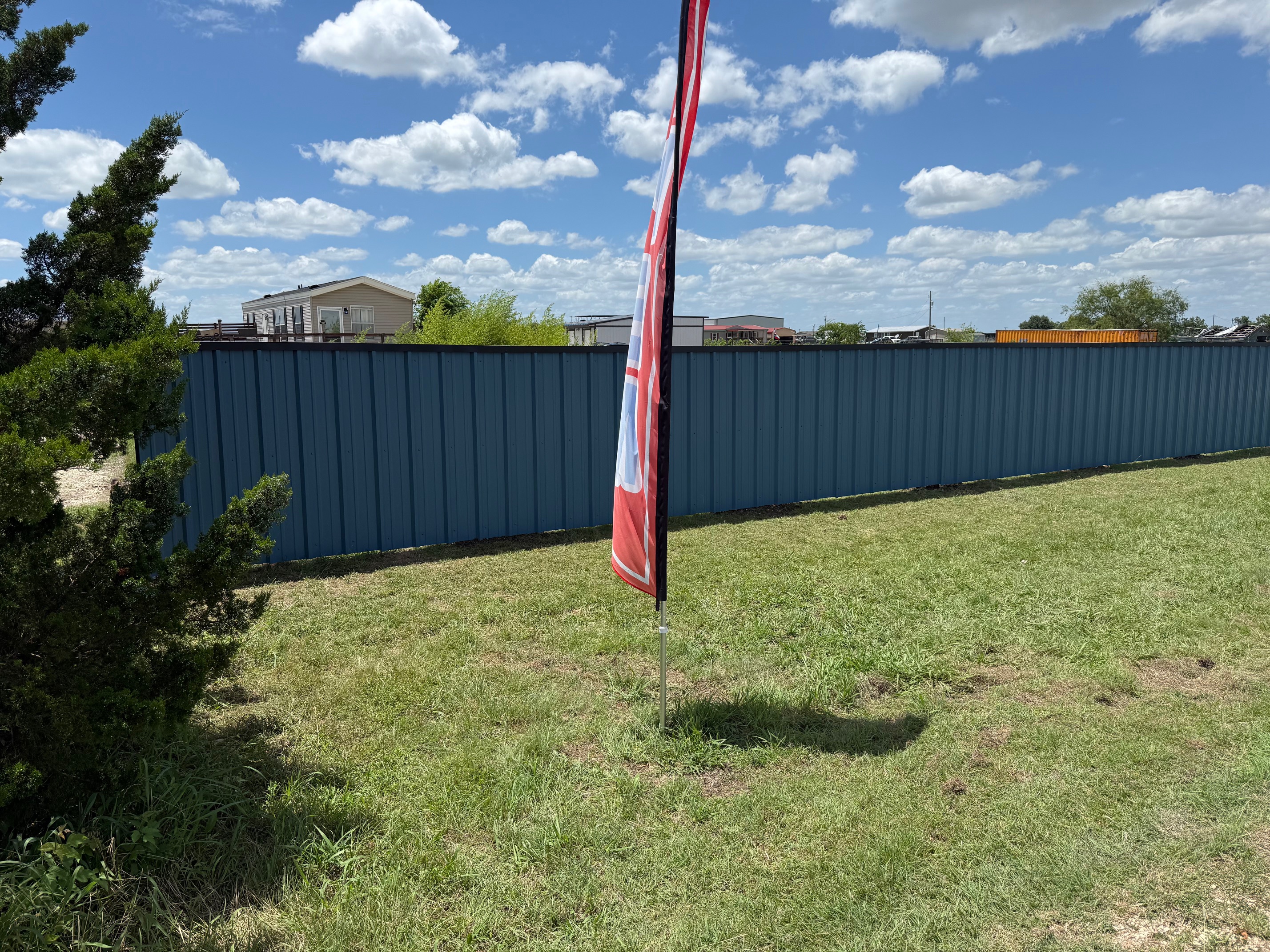 R-Panel Metal Fencing