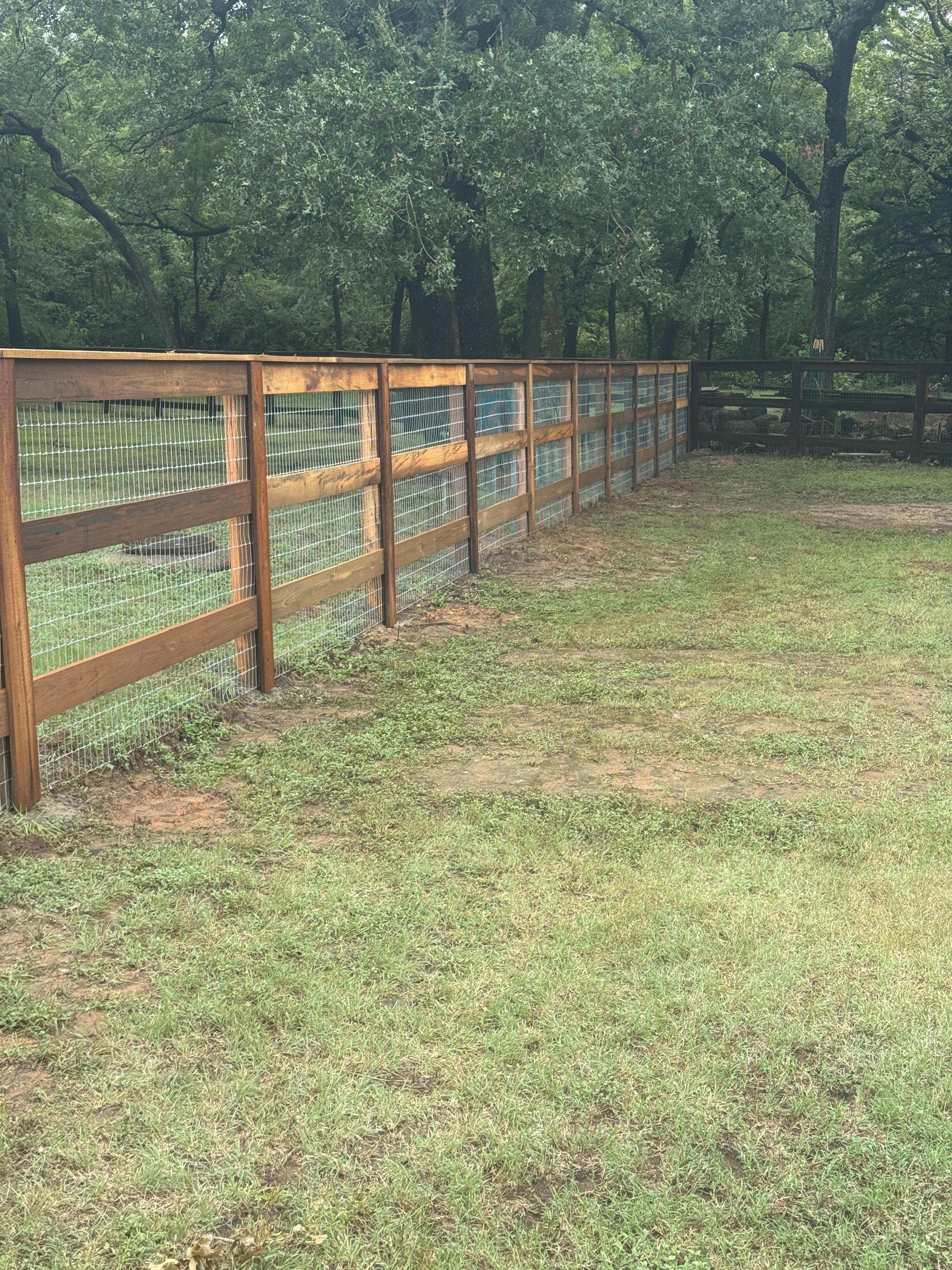 Argyle - 5' 3 rail with top cap and mesh