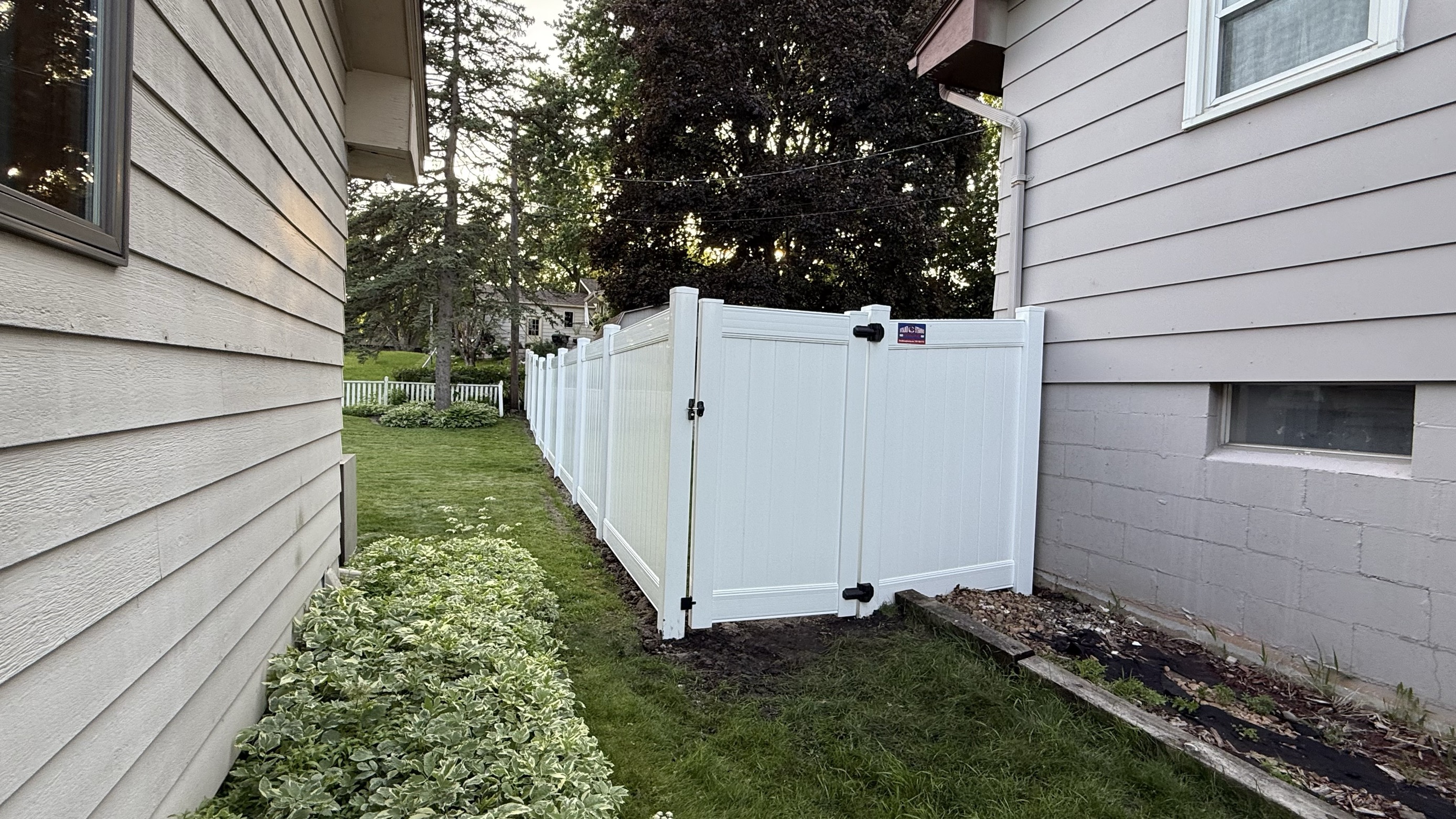 Vinyl Fence