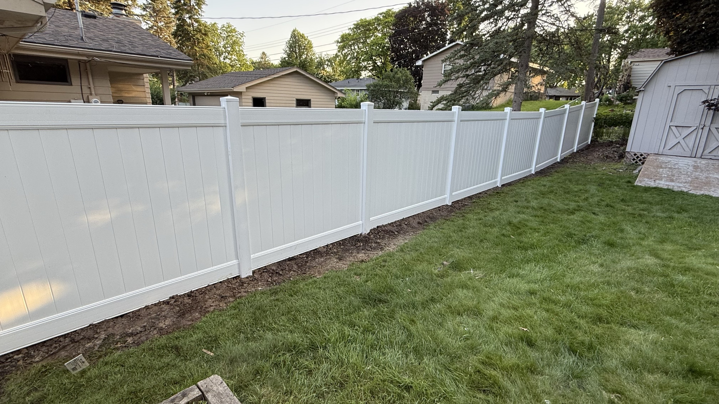 Vinyl Fence