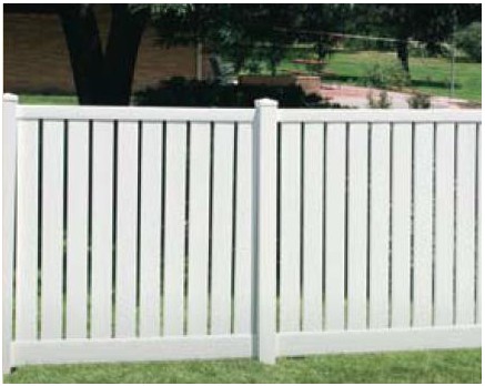 Vinyl - Semi Privacy Vertical Pickets