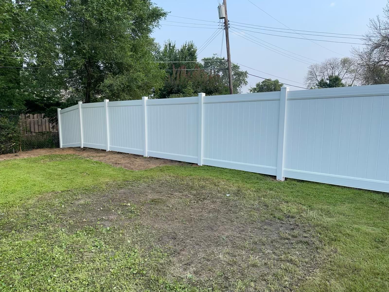Vinyl Fence