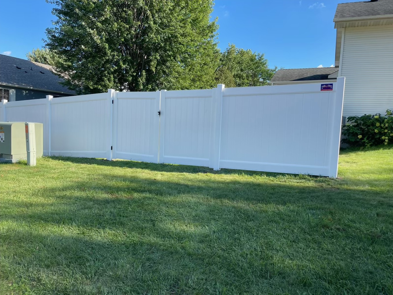 Vinyl Fence