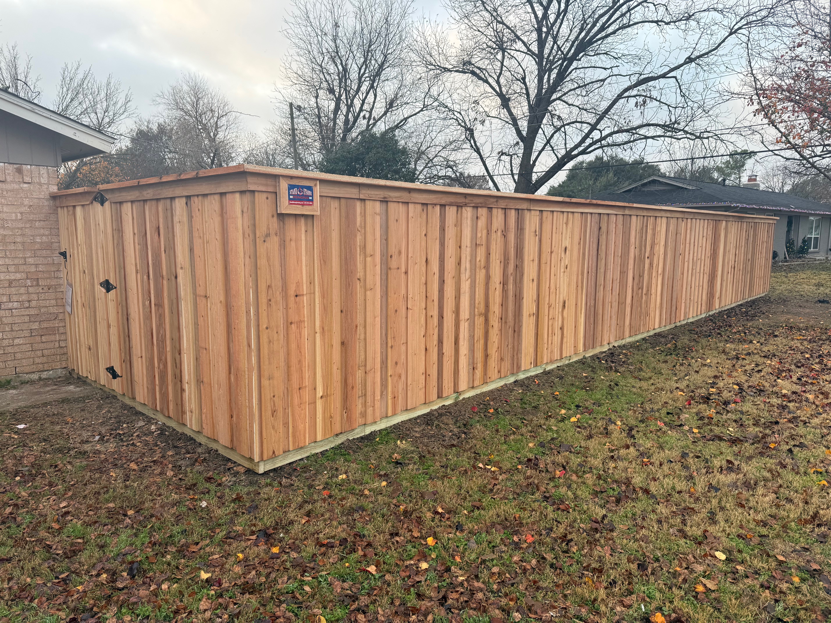 Wood Privacy Fencing