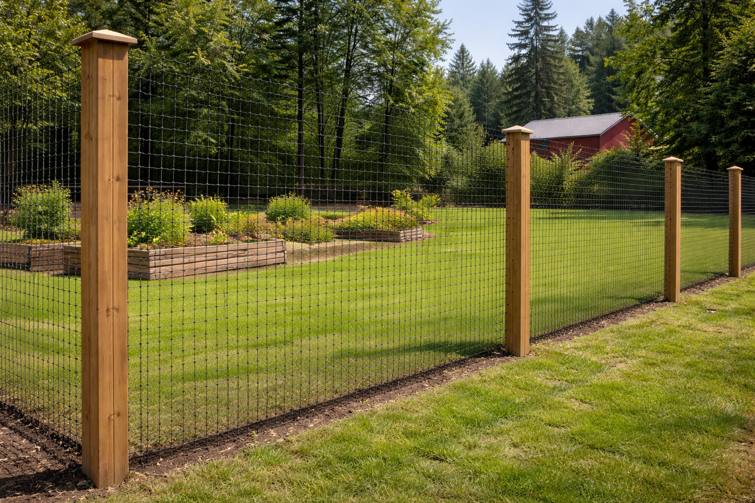 wood fencing