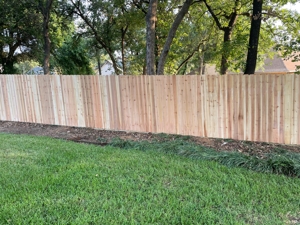 Natural Cedar Privacy Fencing