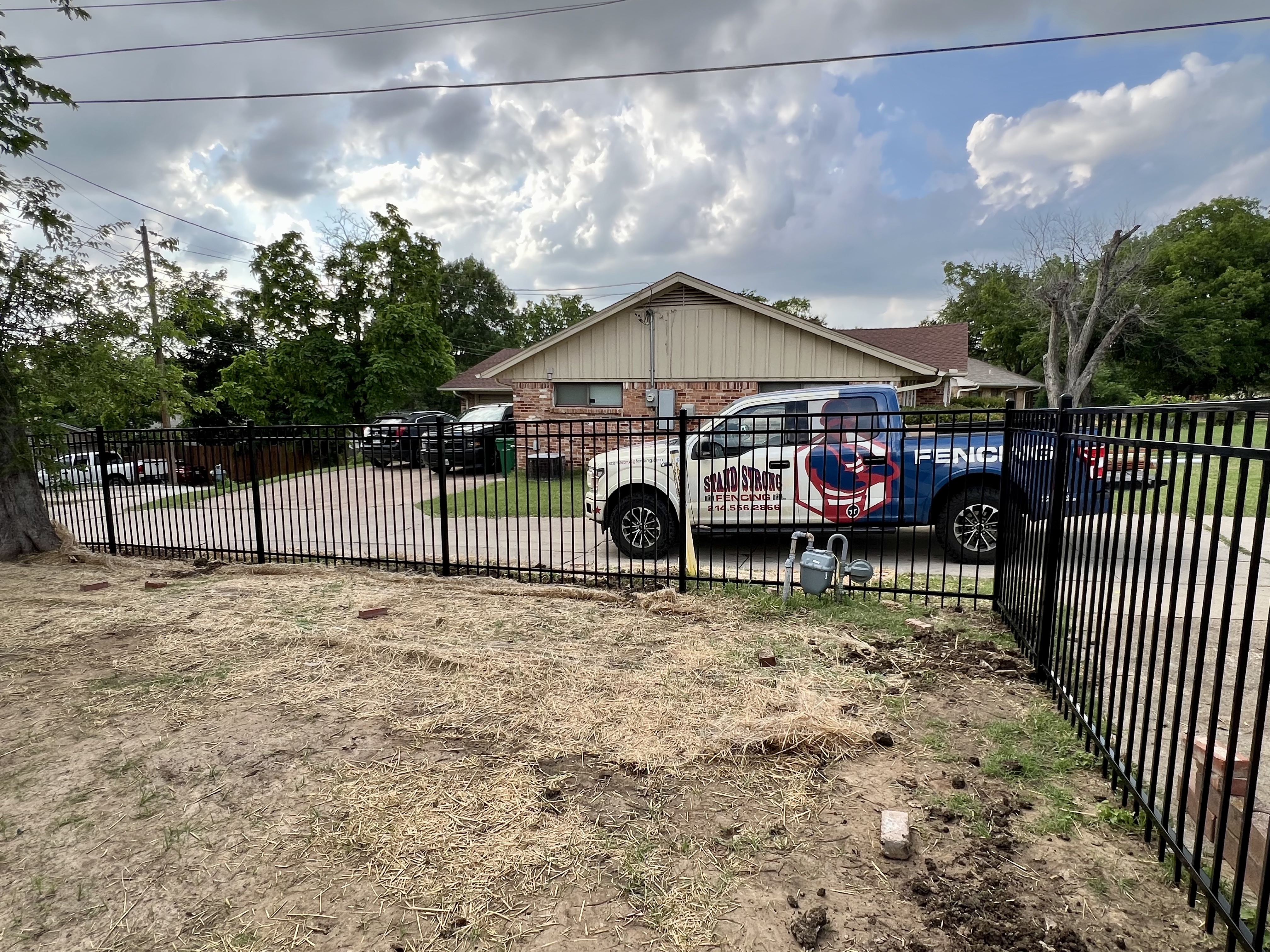 Ornamental Steel - Wrought Iron - Carrollton, TX - 3 Rail Flat Top Ext Bottom