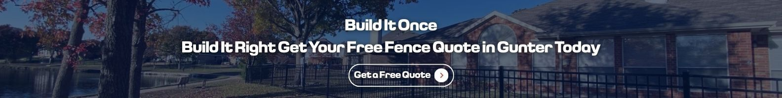 Get your Fence quote