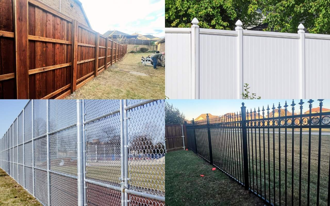 Fence types in Tioga