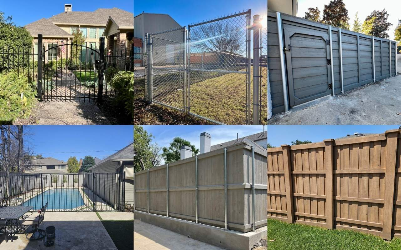 Fence Types in Carrollton