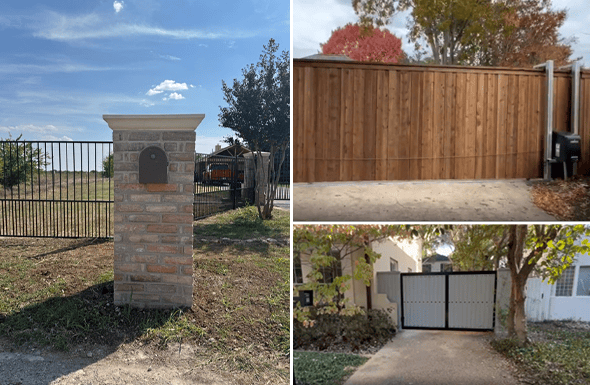 automatic gate installation