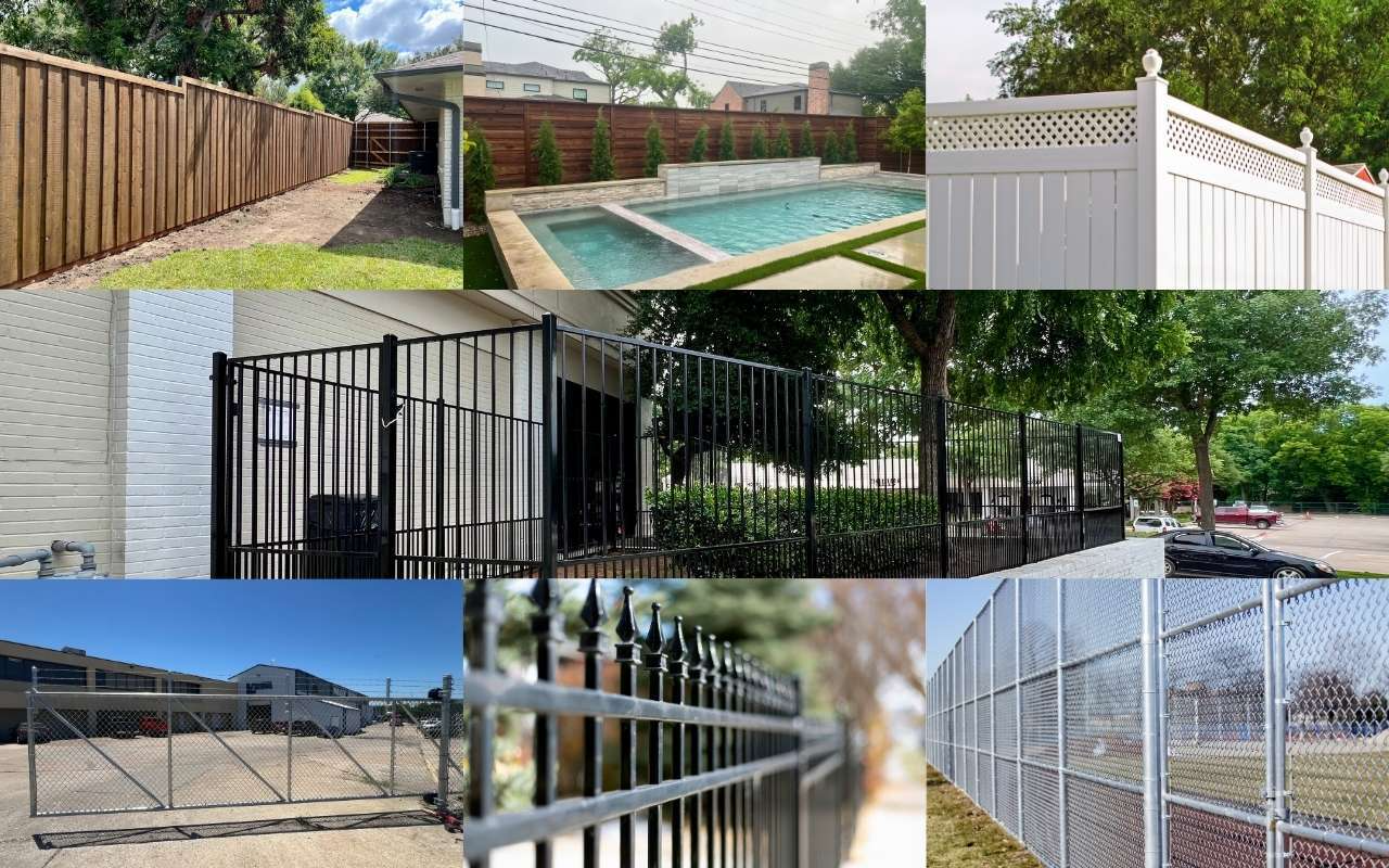 Fence types in Duncanville