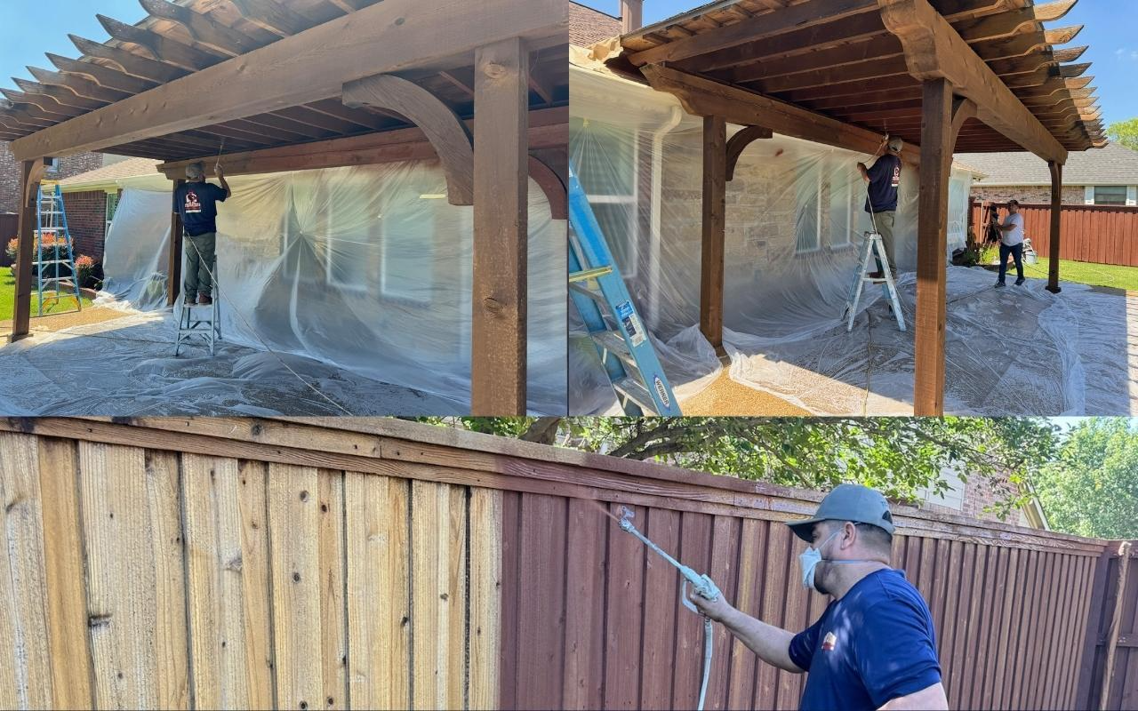 Fence staining benefits