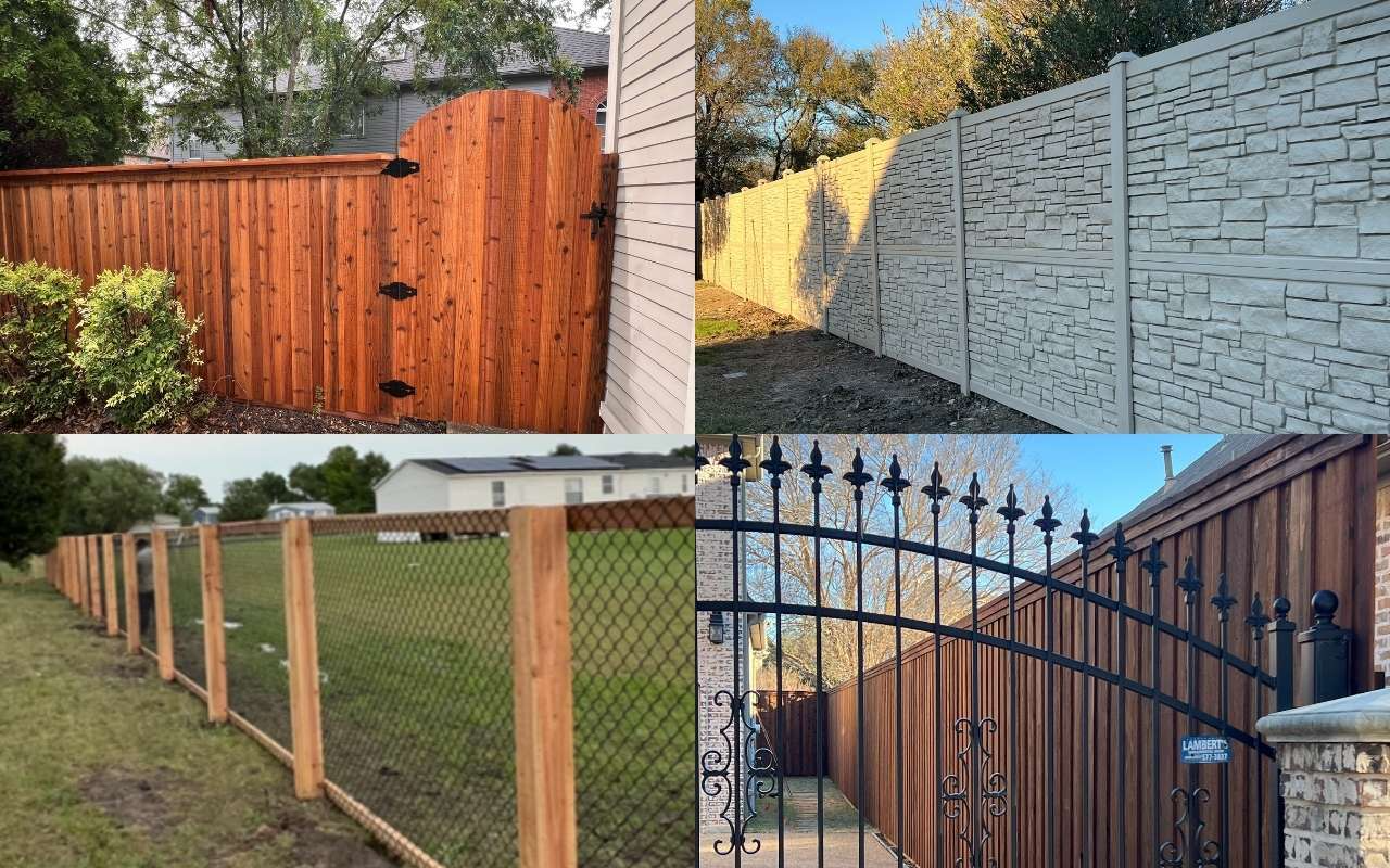 popular fence types