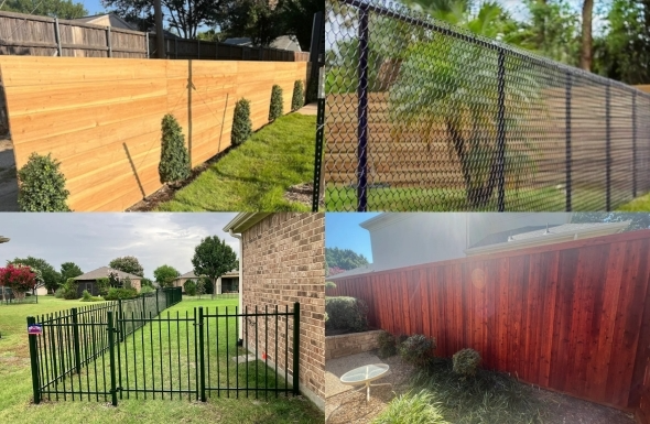 Fence Types in East Dallas