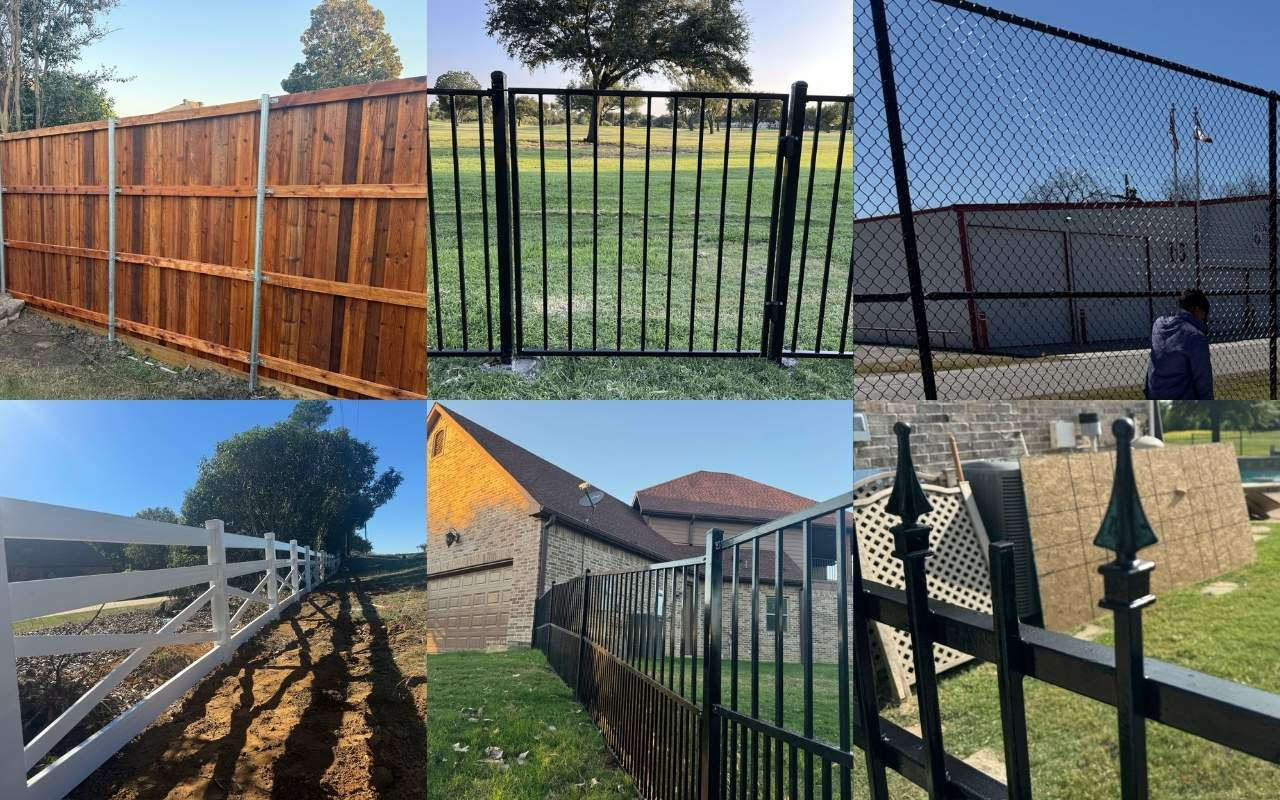 Fence types in Krum